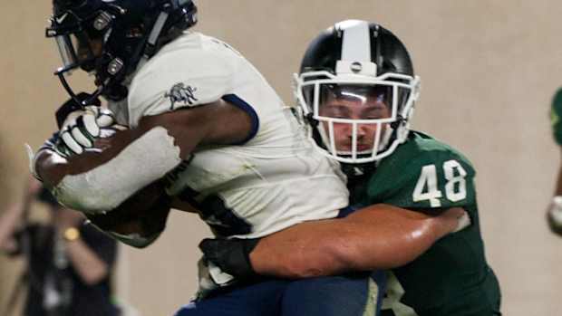 Utah State vs MSU, Spartan Stadium, East Lansing, MI, August 31, 2018